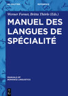 Buchcover Manuel des langues de spécialité