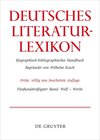 Buchcover Deutsches Literatur-Lexikon / Wolf - Worbs