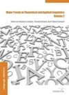 Buchcover Major Trends in Theoretical and Applied Linguistics 2