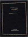 Buchcover Gottfried Wilhelm Leibniz: Sämtliche Schriften und Briefe. Naturwissenschaftliche,... / 1668–1676