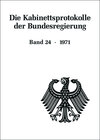 Buchcover Die Kabinettsprotokolle der Bundesregierung / 1971