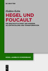 Buchcover Hegel und Foucault