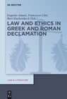 Buchcover Law and Ethics in Greek and Roman Declamation