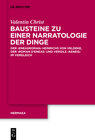 Buchcover Bausteine zu einer Narratologie der Dinge