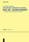 Buchcover Deutsches Literatur-Lexikon. Das 20. Jahrhundert / Kafka - Karnein