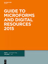 Buchcover Guide to Microforms and Digital Resources / Author Title and Subject Guide