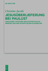 Buchcover Jesusüberlieferung bei Paulus?