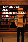 Buchcover Handbuch der Bibliotheken 2015