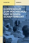 Buchcover Kompendium zum Hochschul- und Wissenschaftsrecht