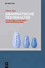 Buchcover Grammatische Textanalyse