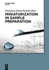 Buchcover Miniaturization in Sample Preparation