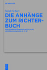 Buchcover Die Anhänge zum Richterbuch