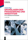 Grundlagen der Finanzierung und Investition width=