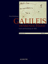 Buchcover Galileo's O / Galileis denkende Hand