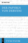 Buchcover Der Papyrus von Derveni