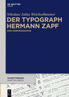 Buchcover Der Typograph Hermann Zapf