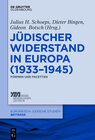 Buchcover Jüdischer Widerstand in Europa (1933-1945)