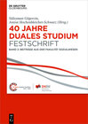 Buchcover 40 Jahre Duales Studium. Festschrift