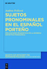 Buchcover Sujetos pronominales en el español porteño