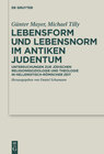Buchcover Lebensform und Lebensnorm im Antiken Judentum