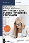 Buchcover Basiswissen Jura für die mündlichen Prüfungen