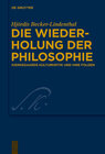 Buchcover Die Wiederholung der Philosophie