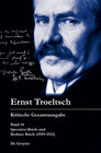 Buchcover Ernst Troeltsch: Kritische Gesamtausgabe / Spectator-Briefe und Berliner Briefe (1919–1922)