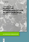Buchcover Klinische Hämostaseologie in der Chirurgie