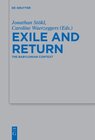 Buchcover Exile and Return