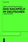 Buchcover Das Nachfeld im Deutschen