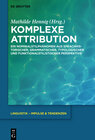 Buchcover Komplexe Attribution