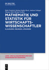 Buchcover Mathematik und Statistik für Wirtschaftswissenschaftler