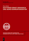 Buchcover Gottfried Ernst Groddeck und seine Korrespondenten