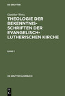Buchcover Theologie der Bekenntnisschriften der evangelisch-lutherischen Kirche
