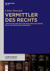 Buchcover Vermittler des Rechts