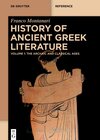 Buchcover History of Ancient Greek Literature