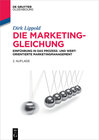 Buchcover Die Marketing-Gleichung