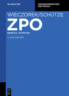 Buchcover Zivilprozessordnung und Nebengesetze / §§ 330-354