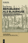 Buchcover Republiken als Blaupause