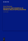 Buchcover Die Eule der Minerva in Hegels Rechtsphilosophie