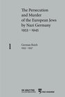 Buchcover The Persecution and Murder of the European Jews by Nazi Germany, 1933–1945 / German Reich, 1933 – 1937