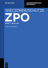 Buchcover Zivilprozessordnung und Nebengesetze / §§ 511-591