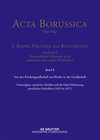 Buchcover Acta Borussica - Neue Folge. Preußen als Kulturstaat. Der preußische... / Von der Kirchengesellschaft zur Kirche in der 