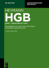 Buchcover Heymann-Handelsgesetzbuch (ohne Seerecht) / Erstes Buch. Einleitung; §§ 1-104a