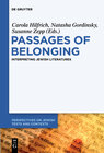 Buchcover Passages of Belonging