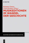 Buchcover Musikeditionen im Wandel der Geschichte
