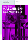 Buchcover Hubert Hinzen: Maschinenelemente / Maschinenelemente 3