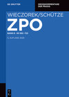 Buchcover Zivilprozessordnung und Nebengesetze / §§ 592-723