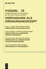 Buchcover Verfassung als Ordnungskonzept