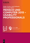 Buchcover Mensch und Computer 2015 – Usability Professionals
